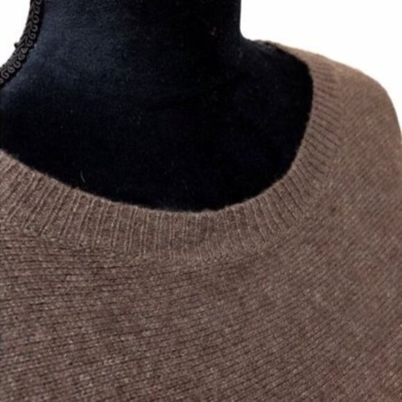 BCBGMaxazria Kennedy Dolman Sleeve Hi-Lo Wool & Yak Blend Sweater | Extra Small - Picture 5 of 9